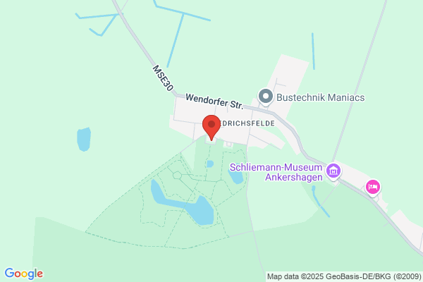 Gaststätte und Cafe "Zum Storchennest" im Gutshaus Friedrichsfelde OT Ankershagen