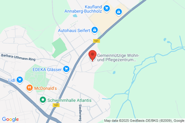 Gemeinnützige Wohn-  und Pflegezentrum Annaberg-Buchholz GmbH, Haus Adam Ries