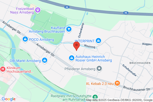 TÜV NORD Station Arnsberg Bruchhausen (Fa. Rosier ÜO)