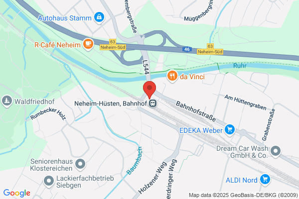 ServiceStore DB - Bahnhof Arnsberg-Neheim-Hüsten