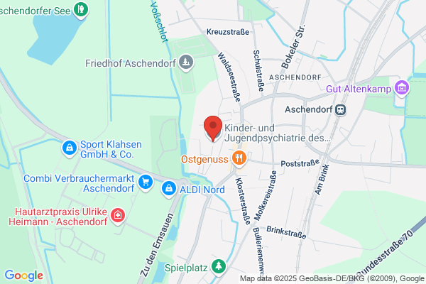 Kinder- und Jugendpsychiatrie des Marien Hospital Papenburg Aschendorf Dr. Caby