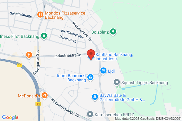 Kaufland Backnang, Industriest