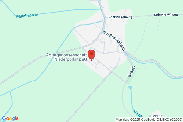 Agrargenossenschaft Niederpöllnitz eG