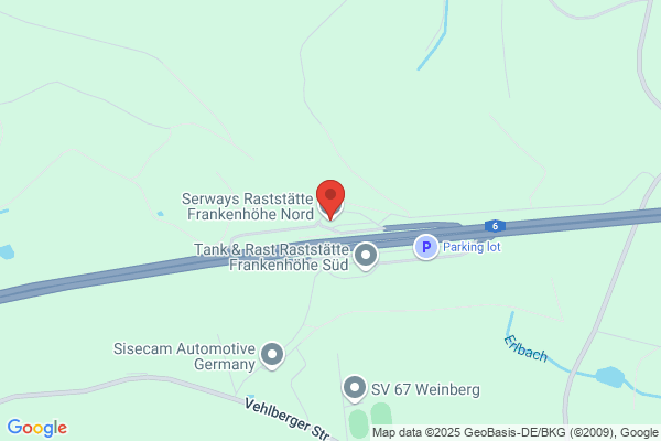 Serways Raststätte Frankenhöhe Nord