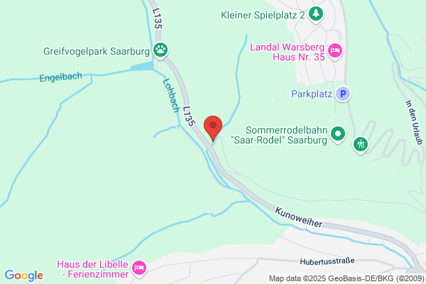 Privatwaldbetreuungsrevier, Links der Saar