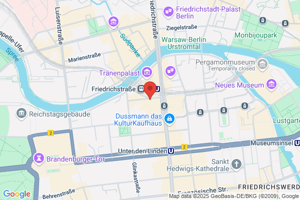 Aschenbachs Apotheke im Bahnhof Friedrichstraße