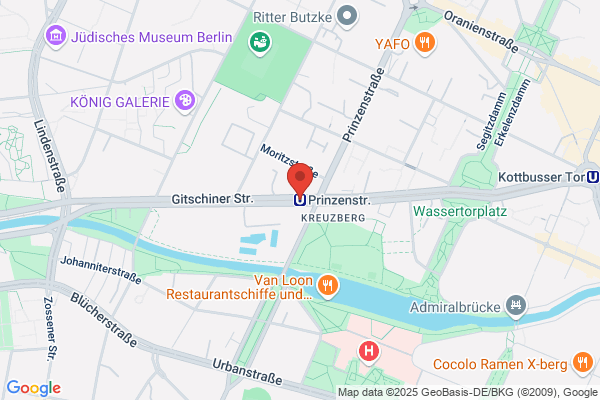 Prinzenstraße 85d,10969 Berlin