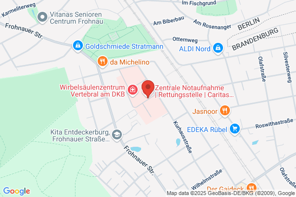 Zentrale Notaufnahme | Rettungsstelle | Caritas-Klinik Dominikus Berlin-Reinickendorf