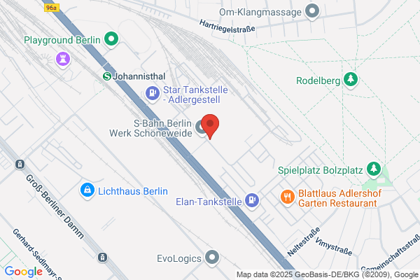 Coronatest Berlin, S Johannisthal (Werk Schöneweide)