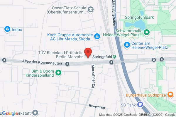 TÜV Rheinland Prüfstelle Berlin-Marzahn