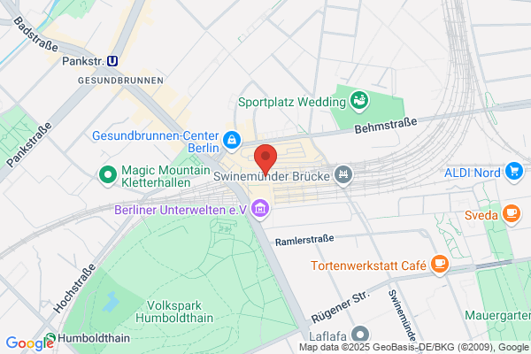 Ditsch Berlin Bahnhof Gesundbrunnen