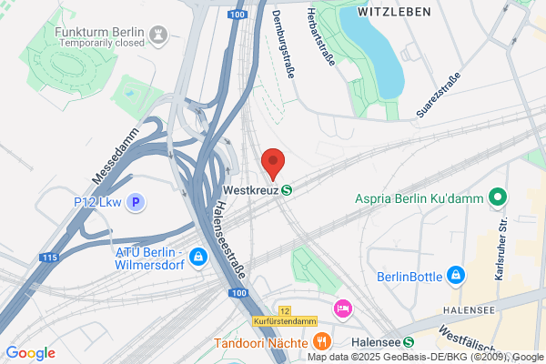Ditsch Berlin Bahnhof Stadtbahn Westkreuz
