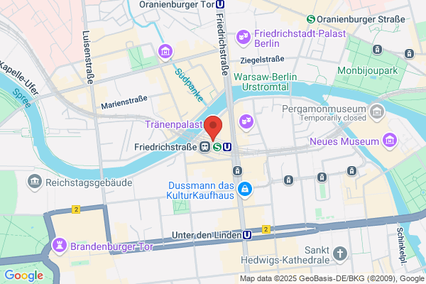 Ditsch Berlin S-Bahnhof Friedrichstraße