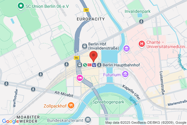 HANS IM GLÜCK - BERLIN Hauptbahnhof