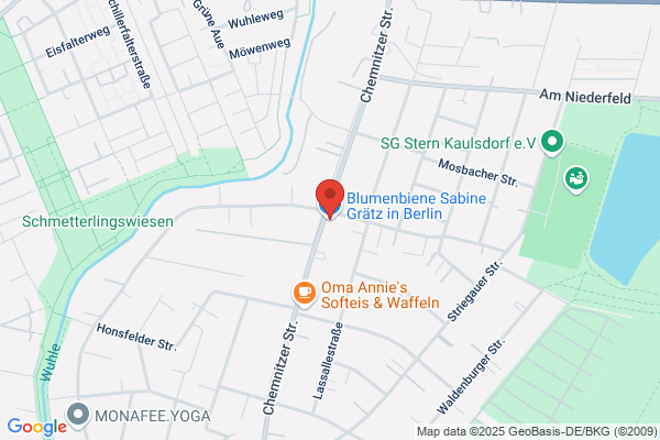 Blumenbiene Sabine Menzel in Berlin