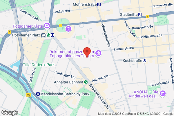 Buchhandlung Walther König GmbH & Co. KG, Martin-Gropius-Bau