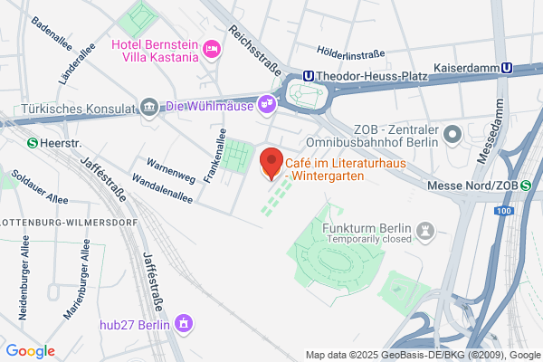 Café im Literaturhaus Berlin