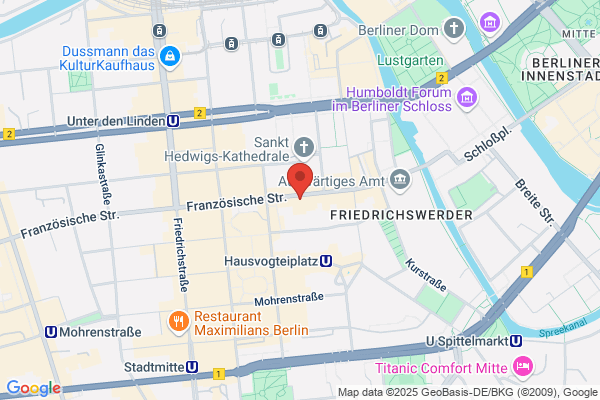 Titanic Gendarmenmarkt Berlin