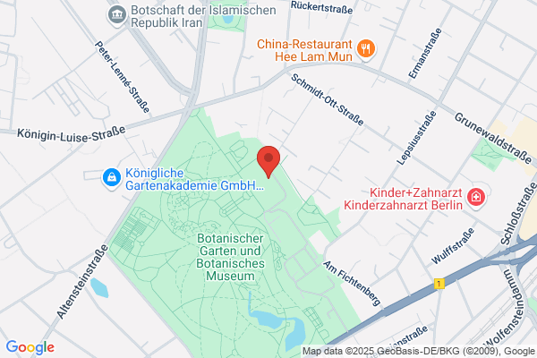 Neues Glashaus Botanischen Garten Berlin