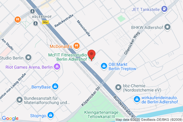 McFIT Fitnessstudio Berlin Adlershof