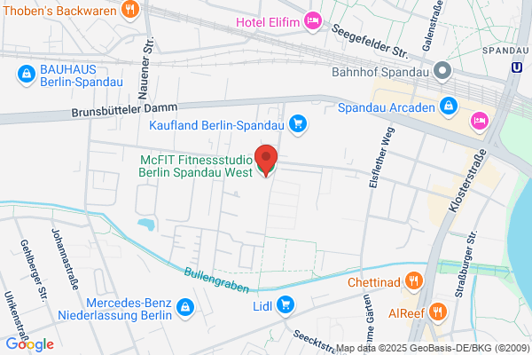 McFIT Fitnessstudio Berlin Spandau West