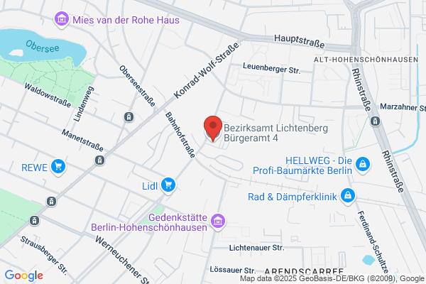 Bezirksamt Lichtenberg Leos Hütte