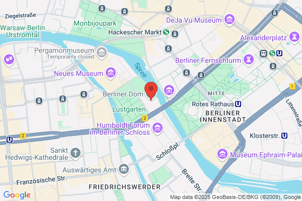 Ev. Kirchengemeinde Mitte Berliner Dom - Oberpfarr- und Domkirche zu Berlin - Friedhofsverwaltung