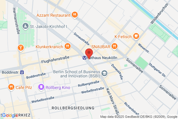 Die Kantine im Rathaus Neukölln