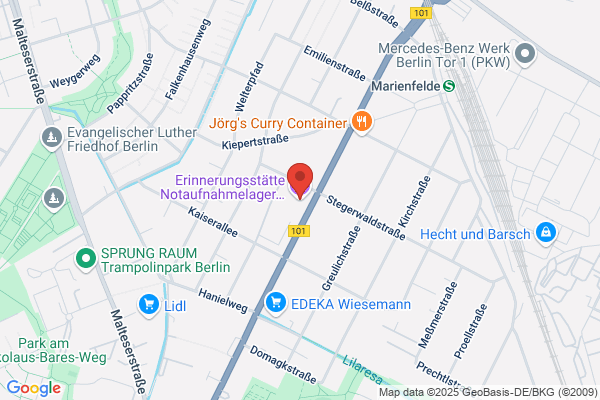Erinnerungsstätte Notaufnahmelager Marienfelde
