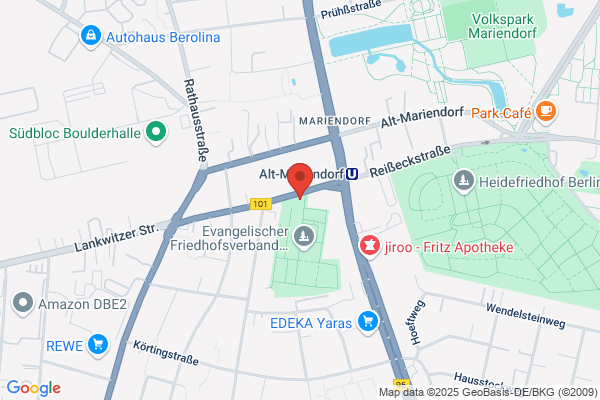 Becker Grabmale Handels GmbH EG, ehem. Blumenladen