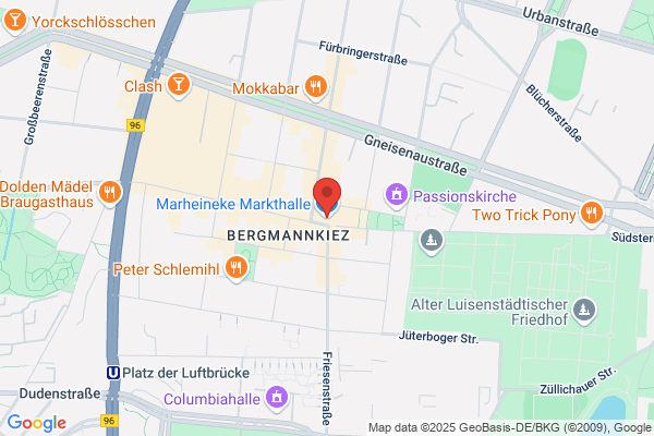 Berliner Großmarkt GmbH Marheineke-Markthalle