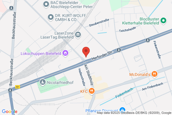 Chrysler & Jeep Vertriebsges ellschaft mbH NL Bielefeld