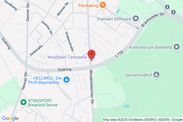 Westfalen Tankstelle