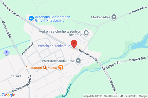 Westfalen Tankstelle