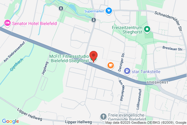 McFIT Fitnessstudio Bielefeld-Stieghorst