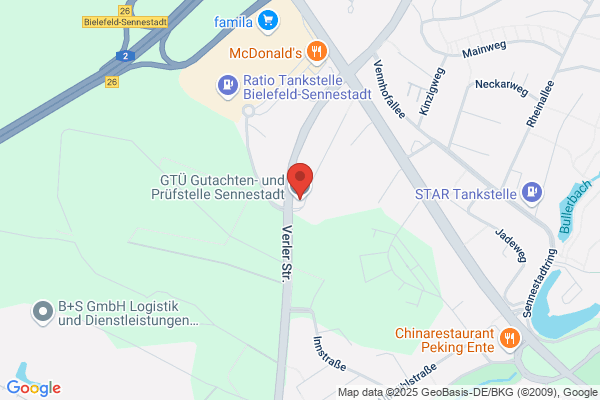 GTÜ Gutachten und Prüfstelle Bielefeld und Sennestadt