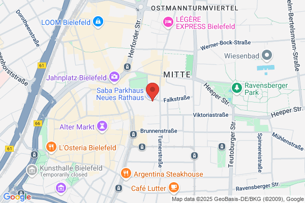 Saba Parkhaus Neues Rathaus