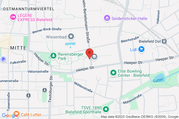 ORBE Parkgaragen Parkpalette Ravensberger Park etc.