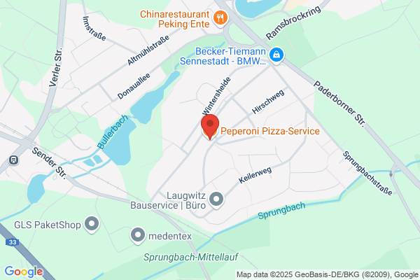 Peperoni Pizza-Service