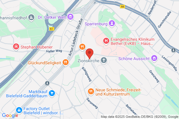 Gemeindebüro - Evangelische Anstaltskirchengemeinde Bethel - Zionsgemeinde -