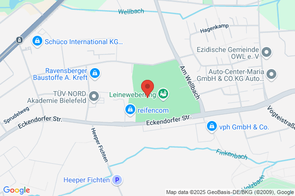 DMSC Bielefeld e.v: Sportgelände/Leineweberring