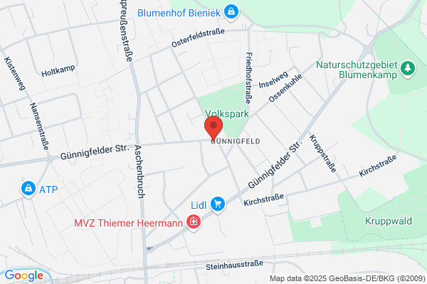 Evangel. KirchenGem. Günnigfeld, Gemeindebüro