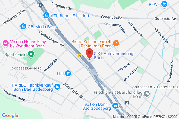 SIXT Autovermietung Bonn