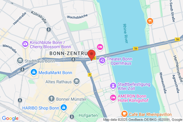 Hotel Rheinland Bonn - das Hotel mit Botschaft