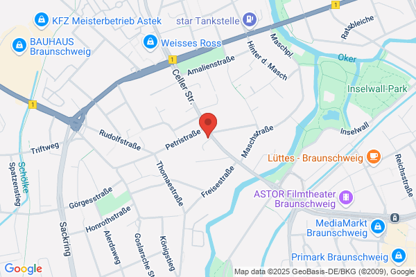 Augenärztliches MVZ Dr. Hoffmann der Augenärzte BS-GÖ MVZ GmbH Zweigpraxis BS Nord-West Dr. med. E. Verhulst