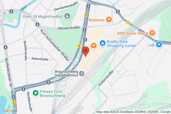 DB BahnPark Parkplatz Hauptbahnhof Nord P1
