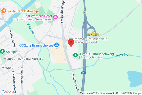 mömax Restaurant im Einrichtungshaus Braunschweig