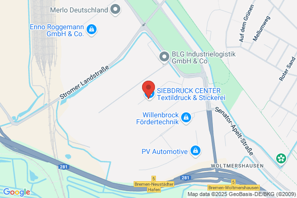 SIEBDRUCK CENTER Textildruck & Stickerei
