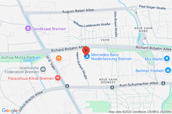 SERVICE & SMILE Niederlassung Bremen. Mercedes-Benz Werkstatt Bremen-Vahr