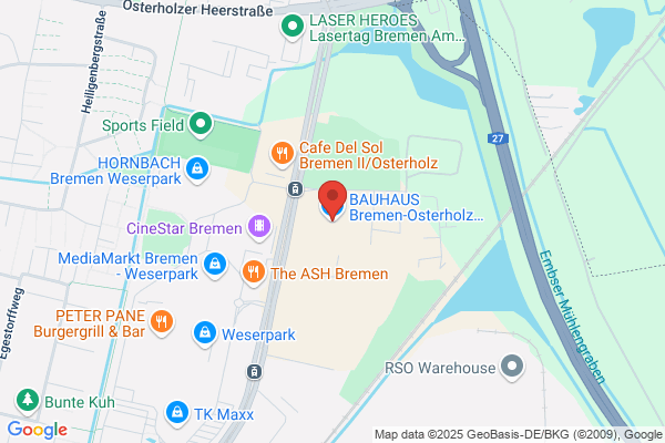 BAUHAUS Bremen-Osterholz (Weserpark)